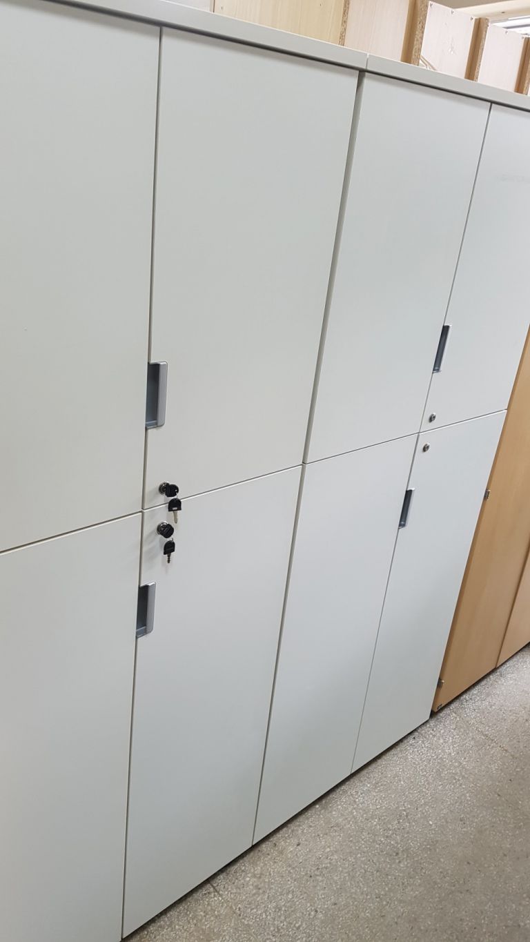 화이트5단올문책장